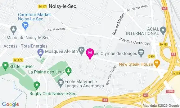 Localisation Restaurant  Crousti Poulet