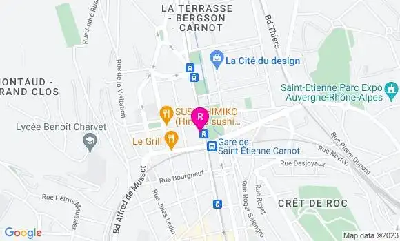 Localisation Kebab Snack Carnot