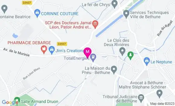 Localisation Restaurant  Américain Burger