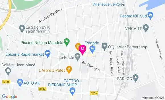 Localisation Pizzeria Woodiz