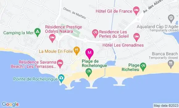 Localisation Restaurant  Maison Cabrol