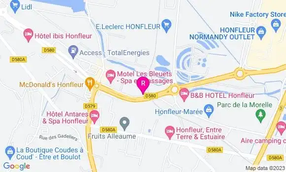 Localisation Restaurant  La Rôtisserie