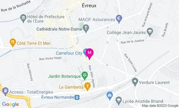 Localisation Restaurant  L