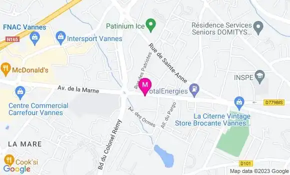 Localisation Restaurant  Doog Pizza