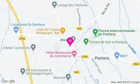Localisation Restaurant  Pizza Forni