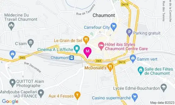 Localisation Pizzeria du Pont