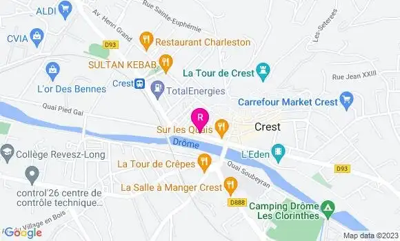 Localisation Pizzeria Juste Tomate