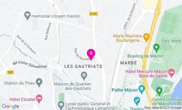 Localisation Restaurant  Le S
