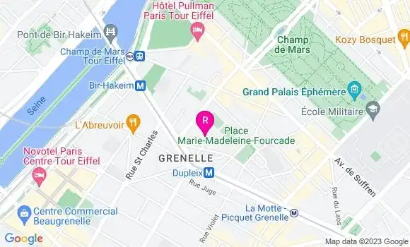Localisation Sandwicherie La Fraise Bleue