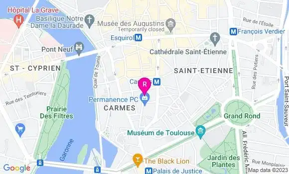 Localisation Café Papiche