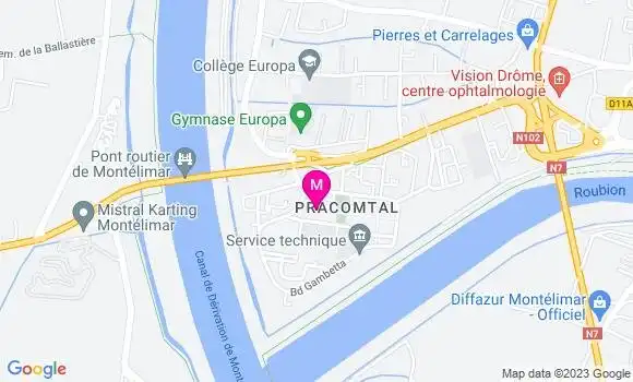 Localisation Restaurant  L
