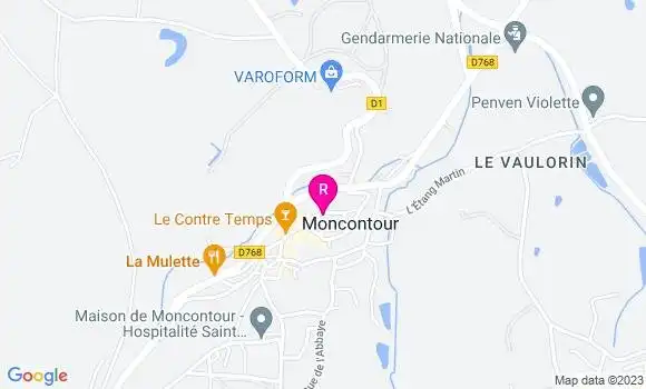 Localisation Restaurant  Le Café du Théâtre