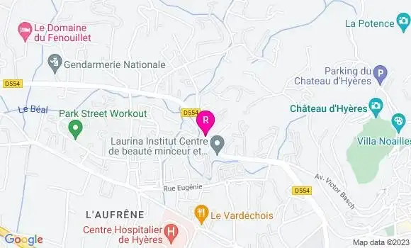 Localisation Pizzeria Rouge Pizze