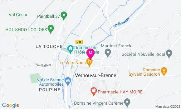 Localisation Restaurant  O