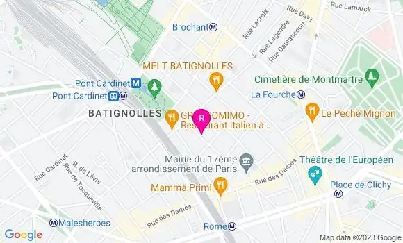 Localisation Restaurant  L