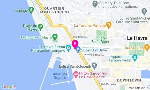 Localisation Fast Food Subway