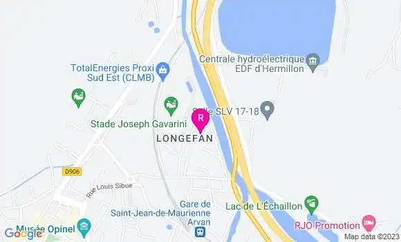 Localisation Restaurant  A la Frite Qui Chante