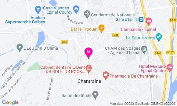 Localisation Café Cafeine Coffee Shop