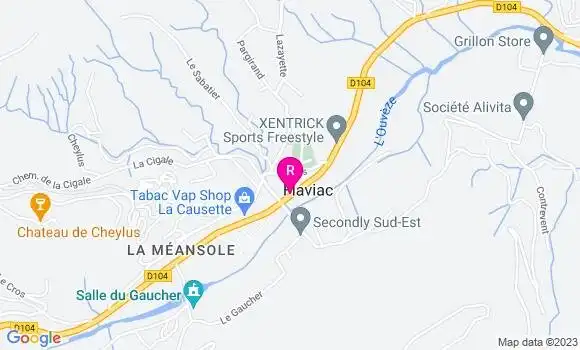 Localisation Bistrot Le Petit Bistro