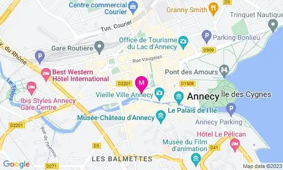 Localisation Restaurant  Chez Frantz