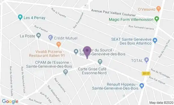 Localisation Restaurant  La Cassolette
