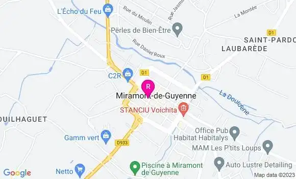 Localisation Restaurant  Le Bbc