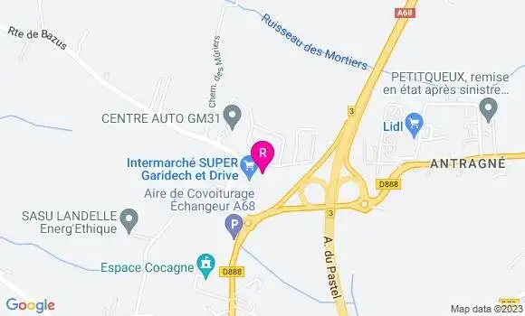 Localisation Restaurant  Oh Père Michel