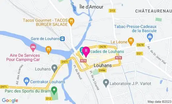Localisation Restaurant  Délices de Nga