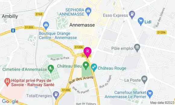 Localisation Restaurant  Cake et Coffee