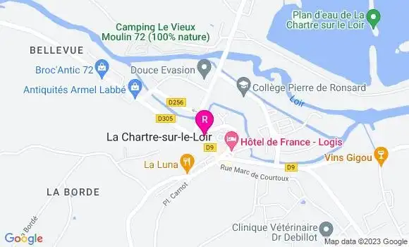 Localisation Restaurant le Bambou