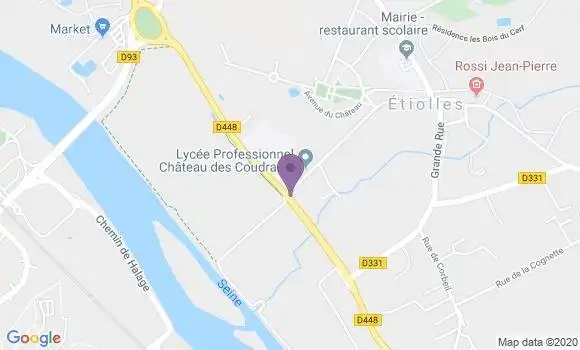 Localisation Restaurant  La Fontaine