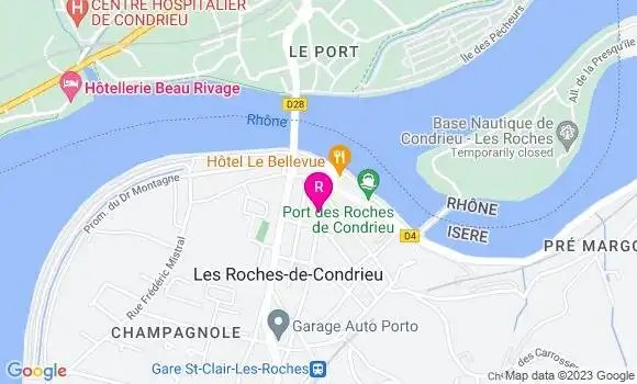 Localisation Restaurant  La Cabane à Pizza
