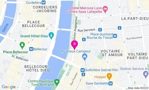 Localisation Restaurant  King Marcel