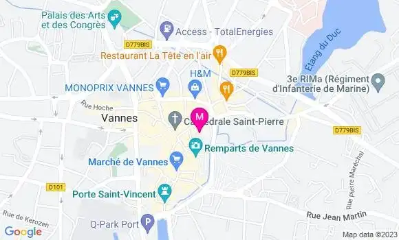 Localisation Le Café des Orfèvres