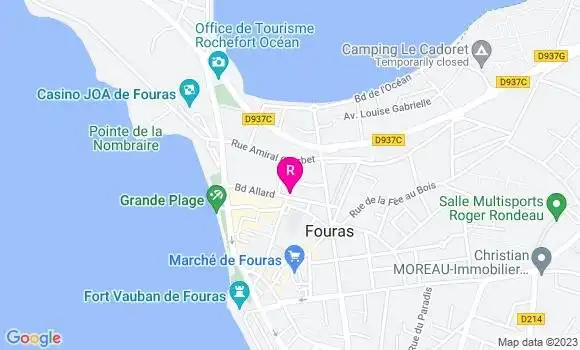 Localisation Pizzeria L