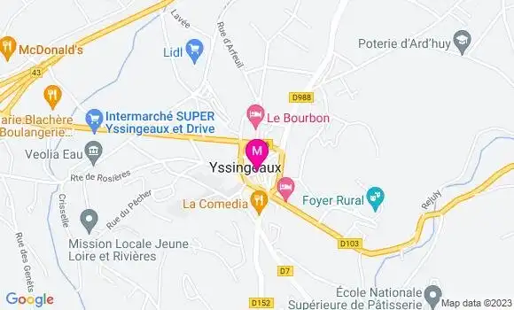 Localisation Restaurant  Le Carnot