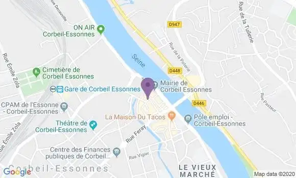 Localisation Restaurant  La Terrasse