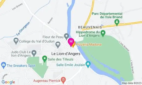 Localisation Le Lionnais Kebab