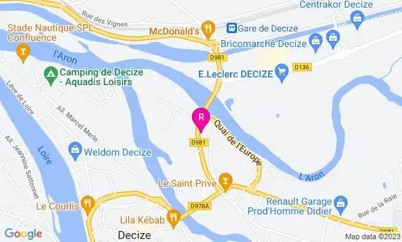 Localisation Restaurant  Céréal