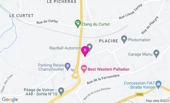 Localisation Sandwicherie La Cantoch