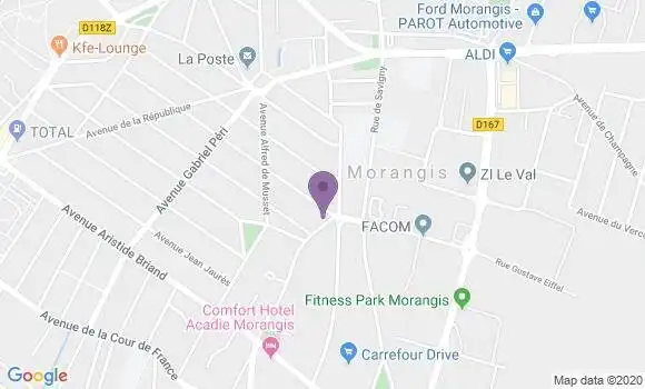 Localisation Restaurant  L