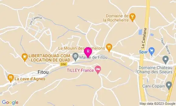 Localisation Restaurant  Anamandine