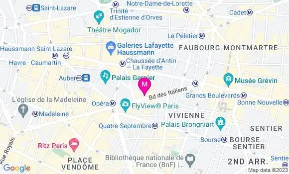 Localisation Restaurant  Burger King