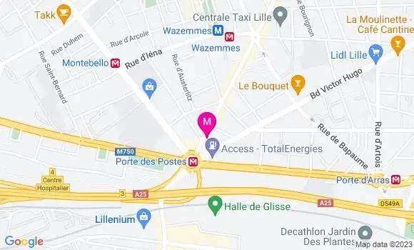 Localisation Restaurant Grill L