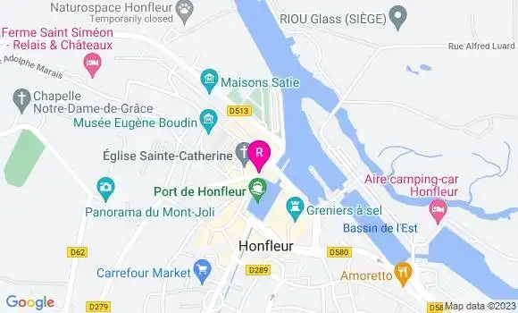 Localisation Restaurant Bar Le Cro