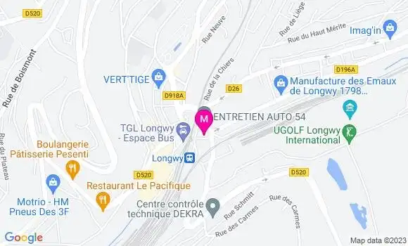 Localisation Restaurant  O