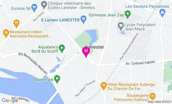 Localisation Pizzeria Pianeta Pizza