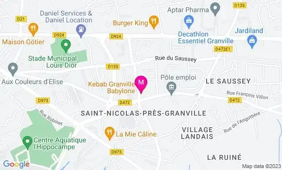 Localisation Kebab Le Babylone