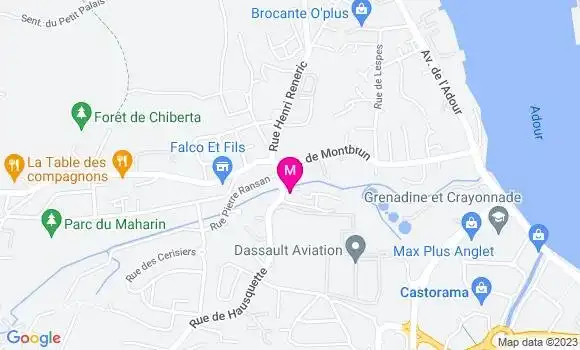 Localisation Restaurant  Le Food Shop