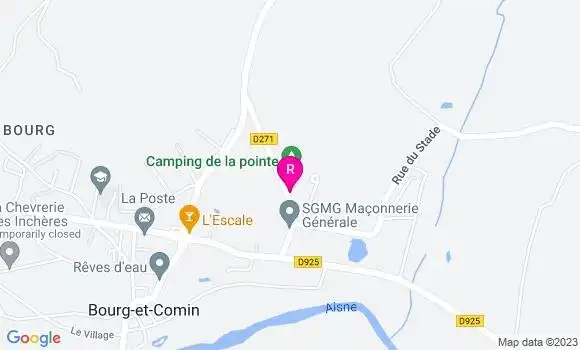 Localisation Pizzeria L